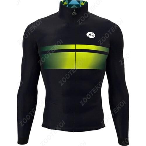Rosti Men Warm Wool Jersey Winter Thermal Fleece Long Sleeve Cycling Clothes Outdoor Riding Triathlon Bike Road Clothing 2021