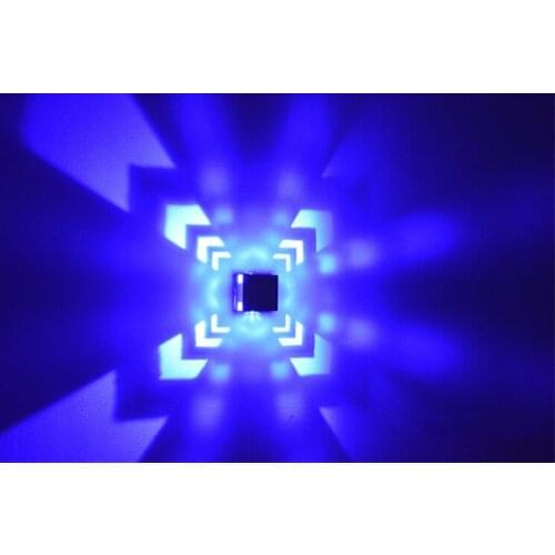 Wall light 2 piece 3W LED corridors porch lights foyer lamp absorb dome light Warm/Cool white/R/G/B/Y/P