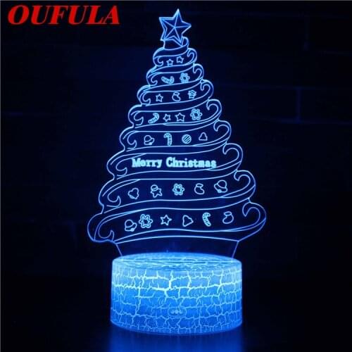 Night LED Lights Novelty 3D lamp Cute Toy Gift 7 Color Abstract Artist Graphics Cartoon Atmosphere Lamp For Children Kids Room