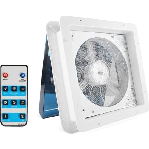 DREAMRV 14' CE Certificated 420mm 12VDC Remote Controller and Touch-Screen Control Panel RV Roof V
