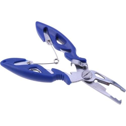 Fishing Pliers Split Ring Steel Scissors Aluminum Wire Line Cutting Fish Hook Wire Braid Outdoor Removers Fishing Tools
