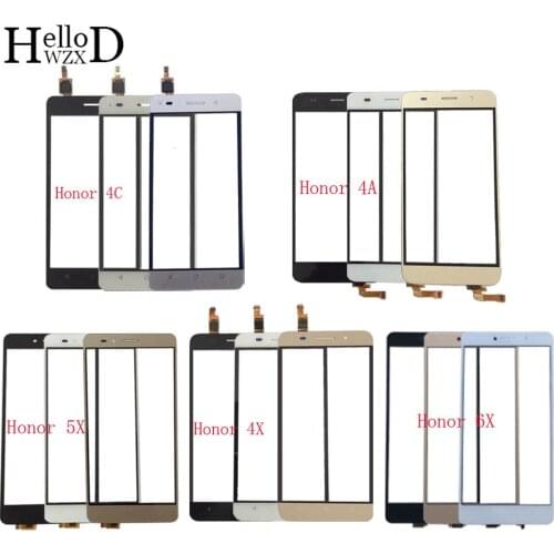 Touch Screen Panel For HuaWei Honor 4A Honor 4C Honor 4X Honor 5X Honor 6X TouchScreen Digitizer Panel Front Glass Touch Screen