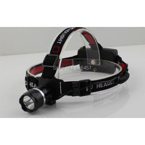 Led headlamp CREE Q5 LED Headlight 18650 Zoomable head lamp q5 Torch LED flashlight headlight with Battery Charger