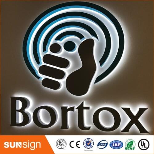 Embossing acrylic letter sign,led letters to make signs,diy led backlit channel letter sign