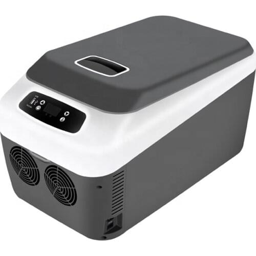 Advanced 8L car freezer mini refrigerator with mobile phone Wireless charging function and App