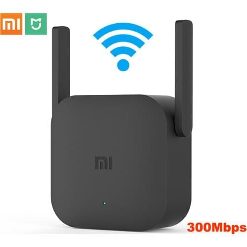 Xiaomi WiFi Amplifier Pro 300Mbps Amplificador Wi-Fi Repeater Wifi Signal Cover Extender Repeater 2.4G Mi Wireless Black Router