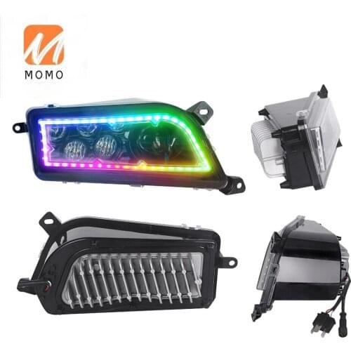 High quality Head Light Parts Halos Headlight for Polaris Accessories headlight
