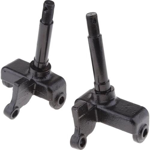 2x Aluminum Alloy Steering Knuckle Replacement for 110 150 200 250cc Go Kart Buggy UTV ATV Quad Bike Parts