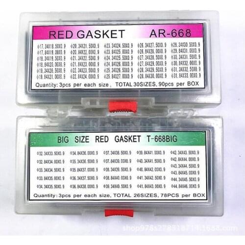 0.9mm Round Rubber Watch Gasket Washers O-Ring Back Case Seals O Ring Watches Repair Part