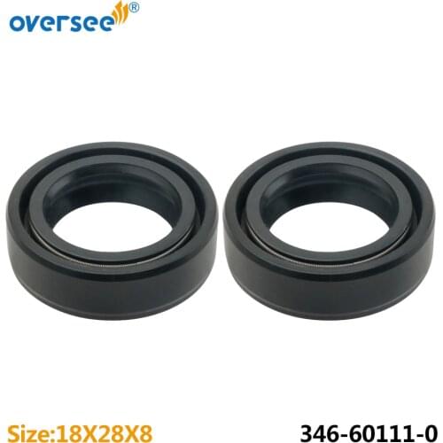 346-60111 Oil Seal For Mercury Marine Tohatsu Outboard Motor 25HP 30HP Shaft Seal 26-161301 ,346-60111-0