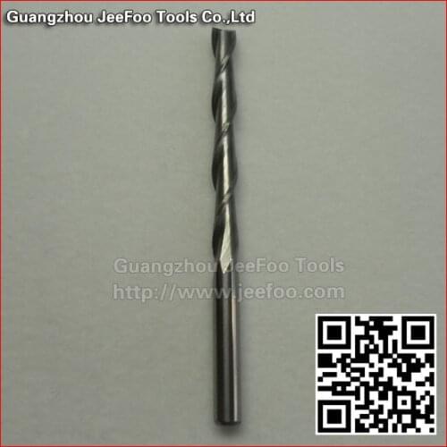 4*35 mm 2 Double Flutes Spiral With Blade carbide Milling Cutter CNC End Mill Router Bit
