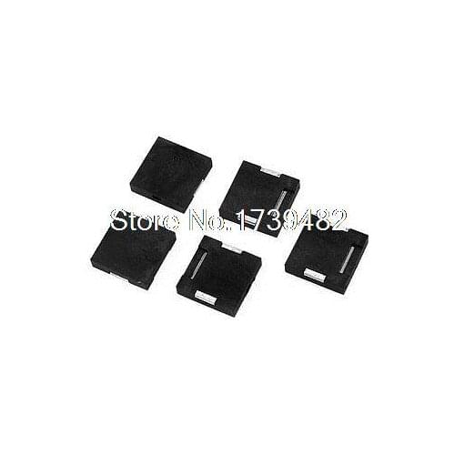 5pcs 12mm x 12mm x 3mm Square Shape SMD Buzzer DC 2-25V 5mA