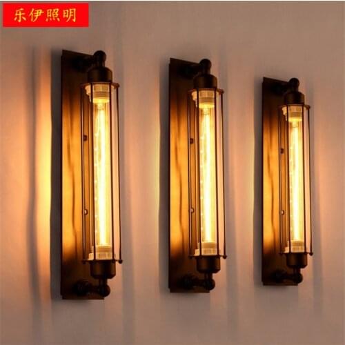 Living balcony room Acrylic home deco in White black Modern Wall Lamps for bedroom study iron body sconce led lights Fixtures