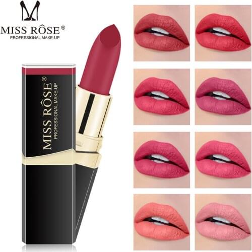 42 Colors Velvet Matte Lipstick Waterproof Long-Lasting Red Lip Gloss Pigment Sexy Lipsticks Makeup Cosmetics Easy To Wear