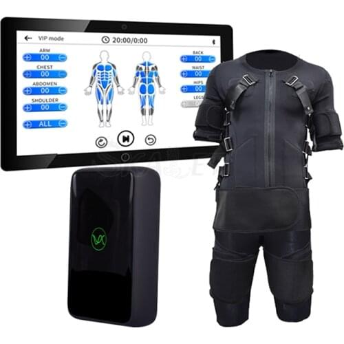 Electro Electric Smart EMS Fitness Slimming Suit EMS Muscle Stimulation Sportsware EMS Workout Fitness Device
