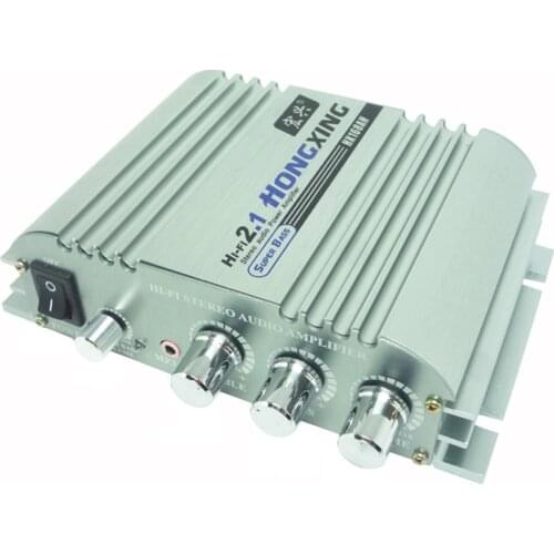HX-168AH LA4625 / LA4636 TA7270 DC12V 2A 200W HIFI stereo 2.1 channel audio amplifier Mini car computer motorcycle amplifier