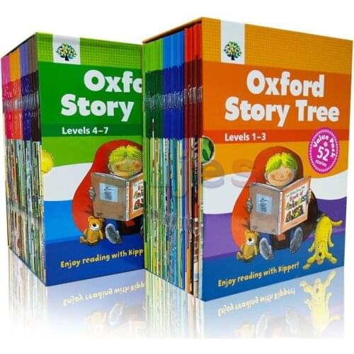 Oxford Story Tree Reading 104 Books/Set Levels 1-7, Child Phonics English Picture Book Baby Children Early Education