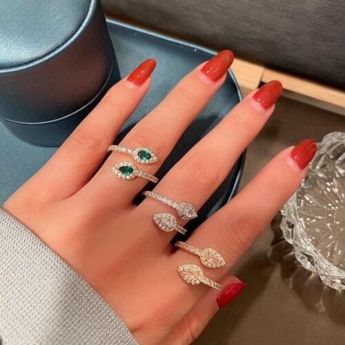 KZD Rings With Cubic Zirkonia For Women