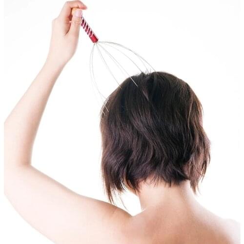 10pcs/50pcs Head Massager Octopus Claw Massager Tool Relax Body Head Massager Skin Relaxing Hand Massage Pain Relief