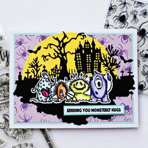 Panalisacraft Halloween castle Metal Cutting Dies Stencils for DIY Scrapbooking/album Decorative Embossing DIY Paper Cards