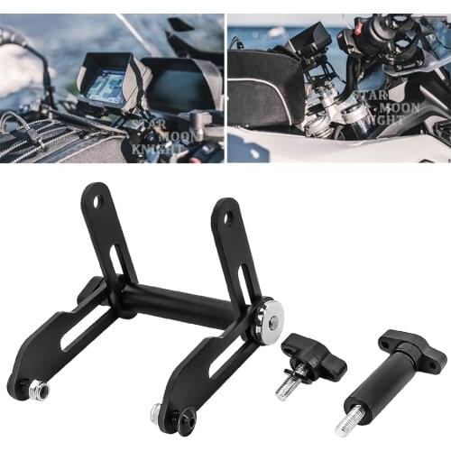 Motorcycle Adjustable Extend handlebar mobile phone Navigation bracket USB phone charging For BMW F900R F900XR S1000R F900 X R