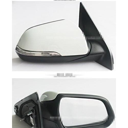 FOR HYUNDAI IX25 folding lamp rearview mirror assembly Low with modified 3line 5line 8line low in high Red white blue orange