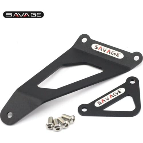 CNC 4MM Stainless Steel Rear Foot Rest Blanking Plates For SUZUKI GSX-R 1000 GSXR 1000 2017-2020 Motorcycle Accessories Footrest