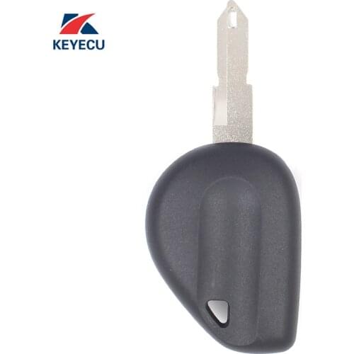 KEYECU Replacement Transponder Car Key Shell Case Fob for Renault (Shell Only)