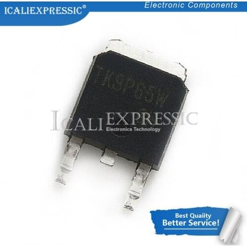 10PCS TK8P65W 8P65 TO-252 In Stock