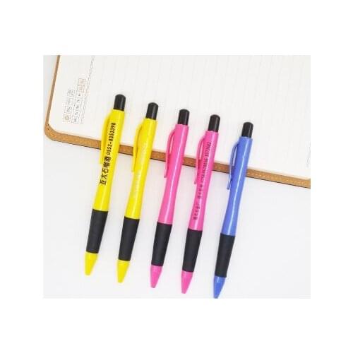 100pcs promotional plastic pen; OEM cheap pens; ballpoint pens; customized logo plastic pens mo31