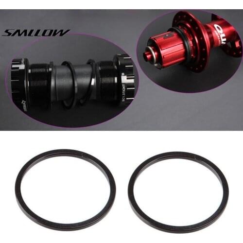 2 Pcs Bike Bicycle Bottom Bracket Spacer 2.5mm Fits GXP HollowTech MTB Alluminium Alloy Bicycle Hub Spacer Gasket Spacer