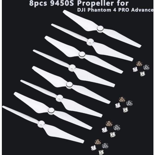 8pcs 9450S Propeller for DJI Phantom 4 PRO Advanced Drone Quick Release Props Blade Wing Fans Spare Parts Replacement Accessory