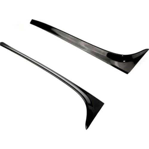 Accessories Spoilers For Volkswagen Vw Golf 7 Mk7 2014 2015 2016 2017 Abs Black Painted Rear Spoiler Wings Car Styling 2Pcs