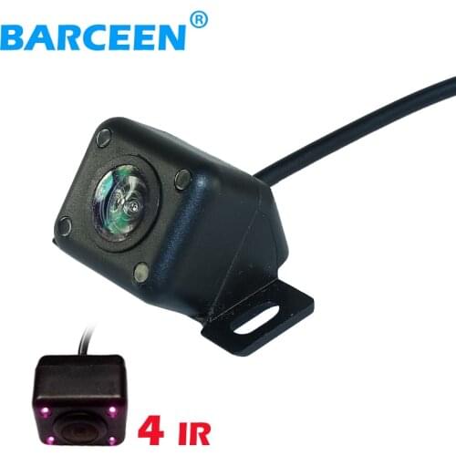 CCD glass lens material auto wire car rearview parking camera with glass lens material and 4 ir 170 lens degree for various cars