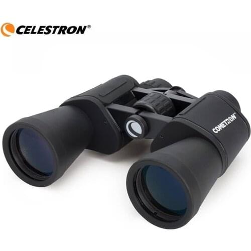 Celestron - 7x50 Bincoulars - Beginner Astronomy Binoculars - Large 50mm Objective Lenses - Wide Field of View 7x Magnification