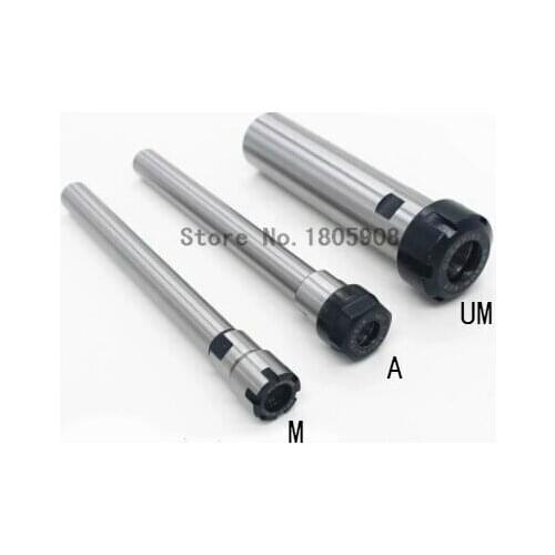 Free Shipping C20 ER11M 100L Collet Chuck Holder 100MM Extension Straight Shank for ER Collet with ER11M Nut