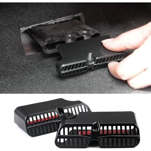 For Honda Civic Gen 10 2016-2020 Under Seat Floor AC Heat Air Conditioner Duct Vent Outlet Grille Cover Trim