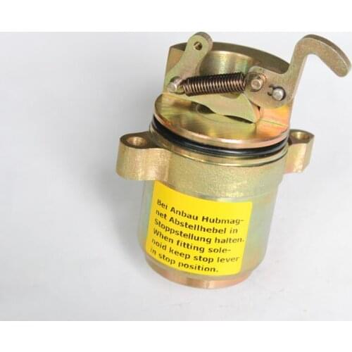 Fuel Shutoff Solenoid Stop Solenoid for Deutz Diesel Engines 12v 04272733 0427 2733, 24v 04272734 0427 2734