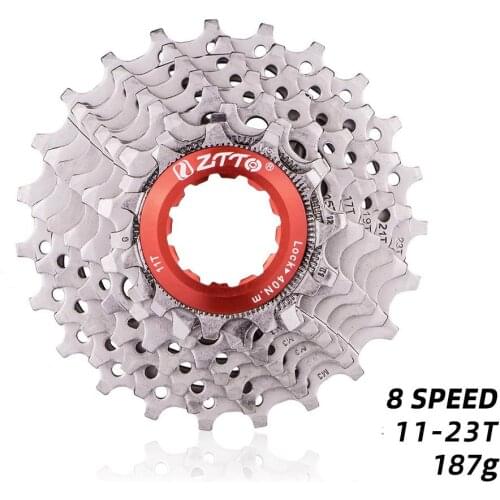 ZTTO MTB Road Bike Bicycle 8s 16s 24s Speed Freewheel Sprocket 8S 11-23T Cassette flywheel 8v k7 for Bicycle 2400 2300 Claris