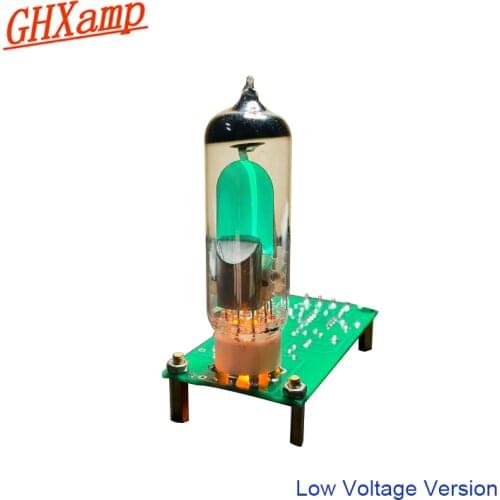 GHXAMP Low Voltage 6E1 Tube Amplifier Board DC12V Replacement EM81 fluorescence tuning indicator amplifier 6E1n Drive