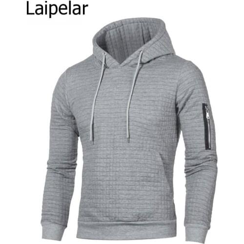 2020 Autumn New Sweater Men Solid Pullovers Slim Fit Jumpers Men Casual Hooded Sweater Winter Warm Streetwear Femme Men Clothes