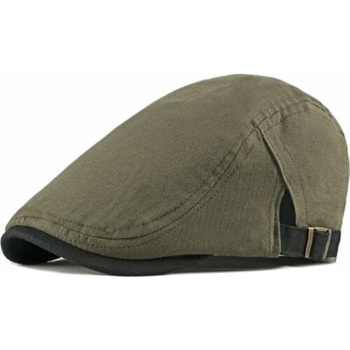 New Fashion Mens Berets Outdoor Solid Color Summer Adjustable Baseball Cap For Women Simple Design Multicolor Sun Hat Wholesale