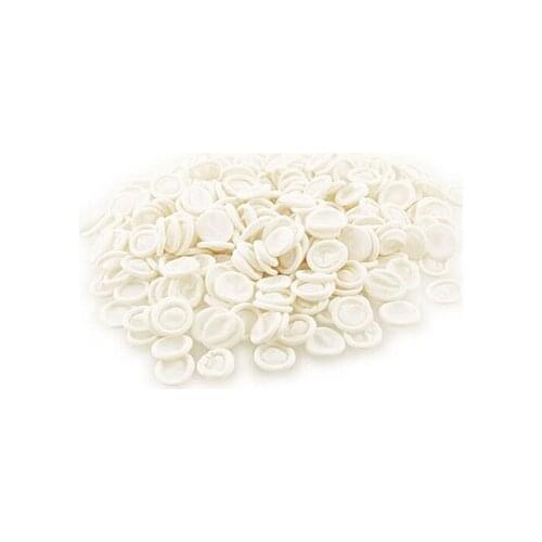 100pcs Disposable Anti Static Rubber Latex Finger Cots Eyebrow Extension Gloves Practical Off Eyelash Extension Tool Accessories