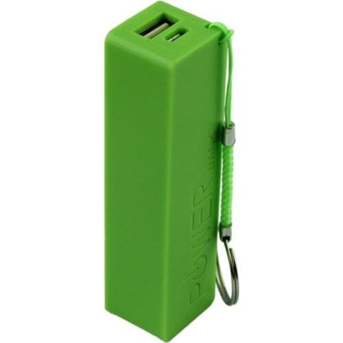 Portable Power Bank 18650 External Backup Battery Charger With Key Chain convenient external battery charger зарядное устройство