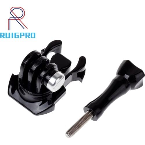 360 Degree Rotate Quick Release Buckle Vertical Surface Mount for GoPro Hero 5 6 7 8 9 Sjcam Yi 4K Eken Action Camera