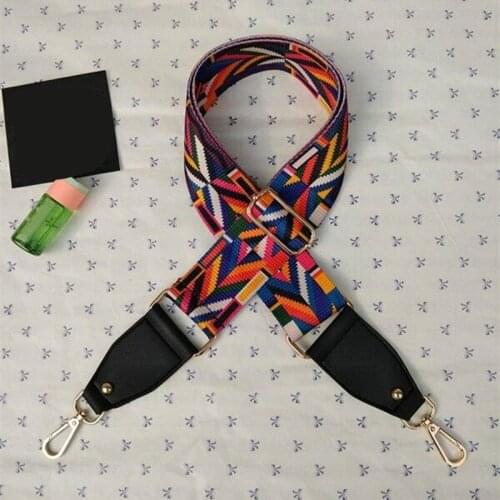 New Luxury Ethnic Style Wide Shoulder Bag Fashion Accessories Crossbody Bag Adjustable Bag Strap Long Shoulder Strap