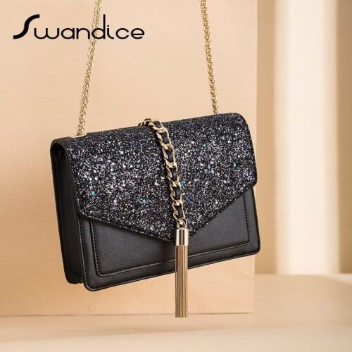 Swandice Womens Shiny Bags