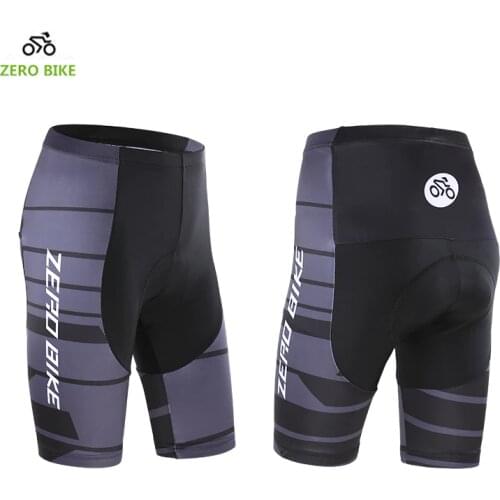 ZEROBIKE Summer Mens Cycling Shorts 4D GEL Padded Quick Dry Breathable Tight Bicycle Clothing ciclismo M-XXL