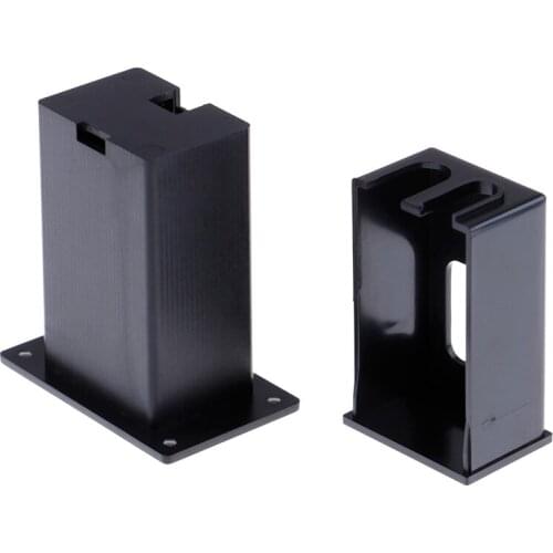 IRIN 1pc Battery Black Holder Case Box Compartment Cover Guitar Bass Pickup