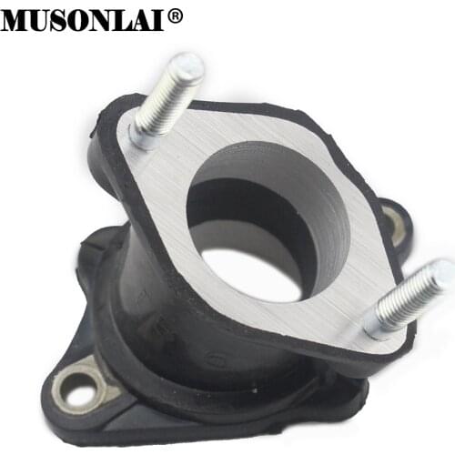 16210-446-000 Carburetor Interface rubber intake pipe for Honda XR185A XR200 XL125 XL185 XL200R ATC ATC185 ATC200E TRX 200